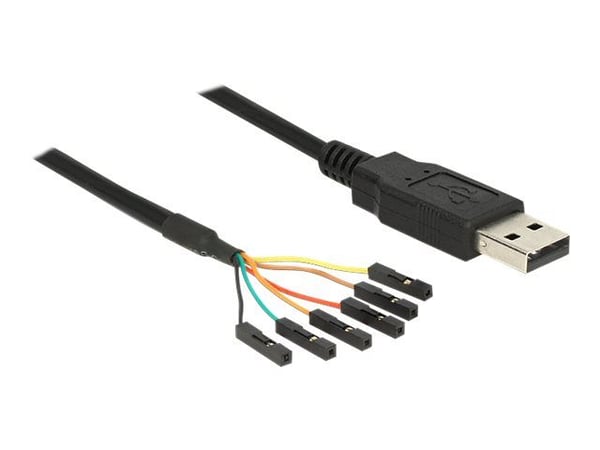 Delock Converter USB 2.0 > Serial-TTL 6 pin pin header connector individually 1.8 m (5 V) - Seriell adapter - USB - serie