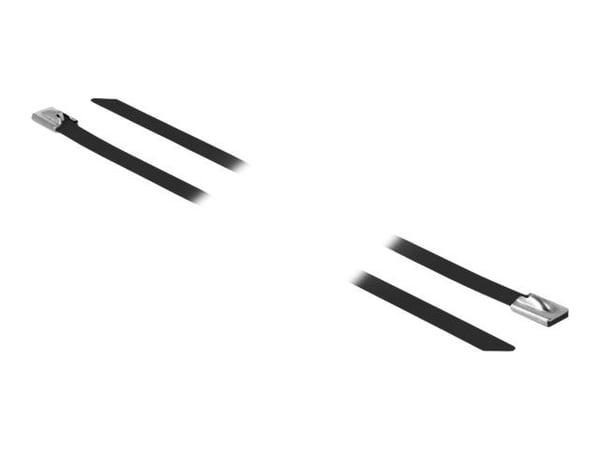 DeLOCK 18816, Terästä, Musta, 50 cm, 7,9 mm, 10 kpl