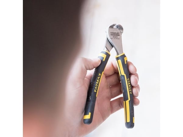 Stanley 0-89-875, Endekuttende tang, 2,2 cm, Sort, Gult, 160 mm