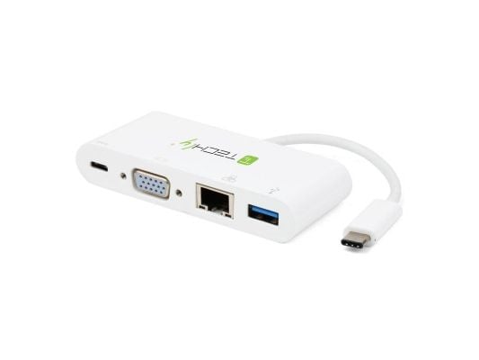 TECHly - Extern videoadapter - USB-C 3.1 - VGA - vit