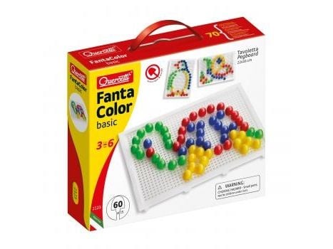 Quercetti FANTACOLOR MINI mosaikk 60 deler (2123)