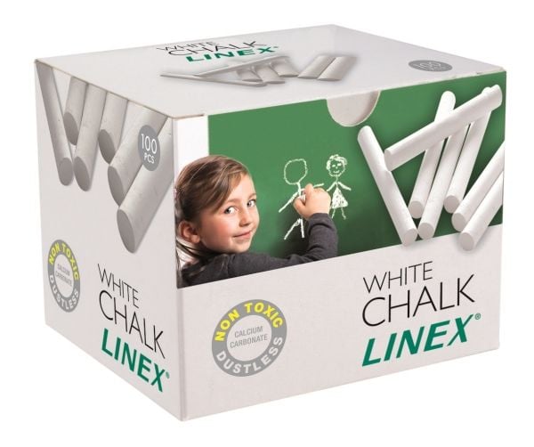 Linex 100412201, 100 stykker, Hvit, 1 farger