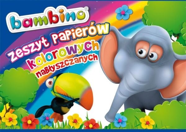 Zeszyt pap.kol.A4 Bambino nabłyszczany ST p25 MAJEWSKI