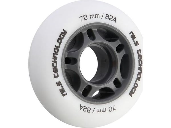 Nils Extreme PU 70x24 82A hvit matt, hjul (4 stk.) Nils Extreme PU 70x24 82A hvit matt, hjul (4 stk.)
