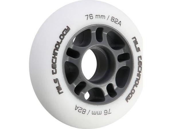 Nils Extreme PU 76x24 82A, hvite matte hjul (4 stk.) Nils Extreme PU 76x24 82A, hvite matte hjul (4 stk.)