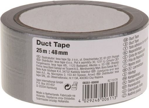 Tesa korjausteippi hopea 10m x 48mm (H0835000)
