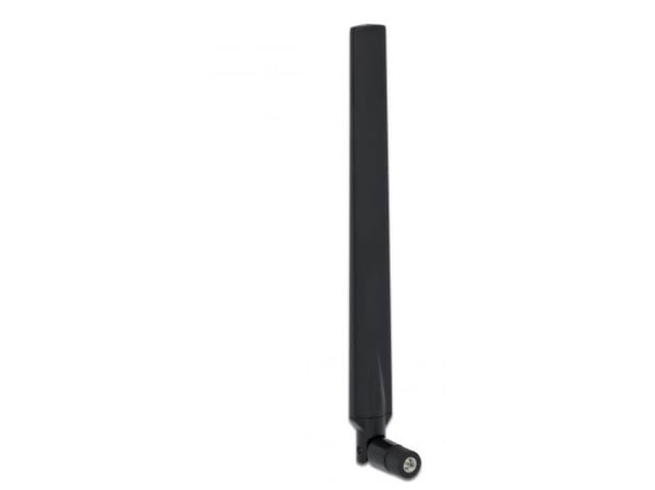 Delock - Antenn - 23.11 cm - dipol - smart hem - 1.9 - 2.3 dBi - rundstrålande - inomhus, skruvmontering - svart