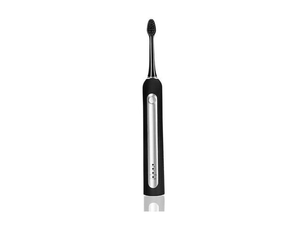SEYSSO Carbon - Professional, Voksen, Sonik tannbørste, Daglig stell, Soft (myk), Whitening, Sort, 96000 bevegelser per minutt, Batteri