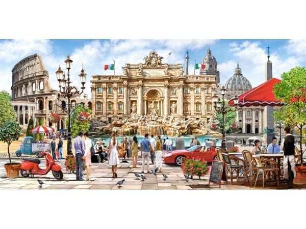 Castorland Puzzle 4000 Rooman loistoa