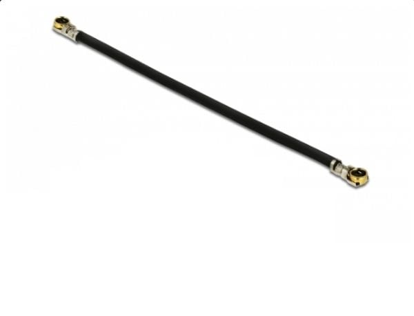 Delock - Antennekabel - MHF 4L plugg til MHF 4L plugg - 4.5 cm - koaksial - svart