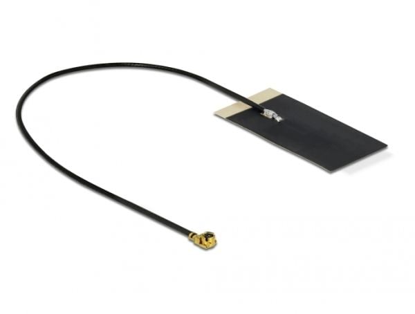 Delock WLAN 802.11 ac/ax/a/h/b/g/n Antenne MHF I plugg 2,7 - 3,0 dBi 1,13 15 cm FPC intern selvklebende - Antenne - Smart Home - 2,7-3 dBi - selvkl...
