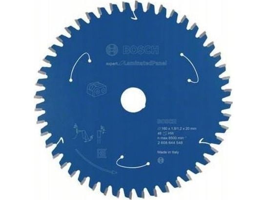 Bosch RUNDSAVKL EXP ACCU LAMINAT 160X20MM 48T