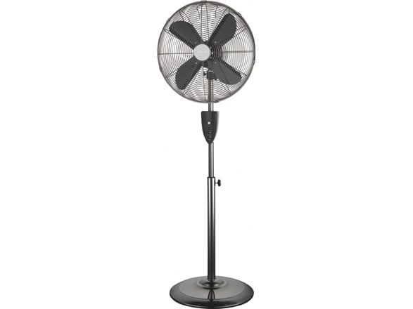 MPM MWP-13M, Husholdningsvifte, Sort, Gulv, Stål, 45 cm, 80°