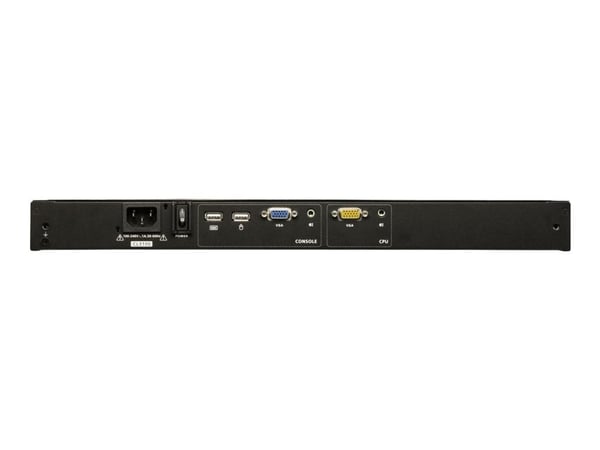 ATEN CL3100NX - KVM-konsol - USB - 18.5" - kan monteras i rack - 1366 x 768 @ 60 Hz - 250 cd/m² - 1000:1 - 5 ms - VGA, USB - svart - 1U