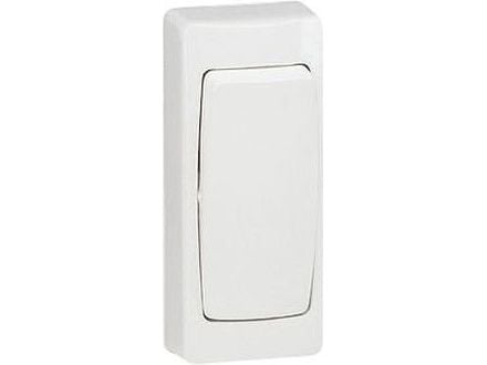 Legrand 086084, Vippebryter, Hvit, IP2X, 250 V, 179 mm, 76 mm