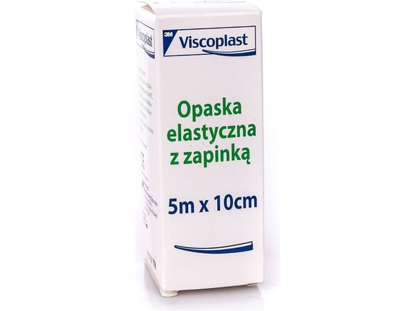 Viscoplast elastisk bandasje med spenne 5 m x 10 cm Viscoplast str. uniw