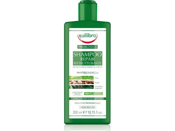 Beauty Formulas Equilibra Tricologica reparerende restrukturerende sjampo for matt og skadet hår 300 ml