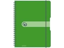 Herlitz 11293099, Monokromatisk, Grønn, A4, 80 ark, 80 g/m², Voksen