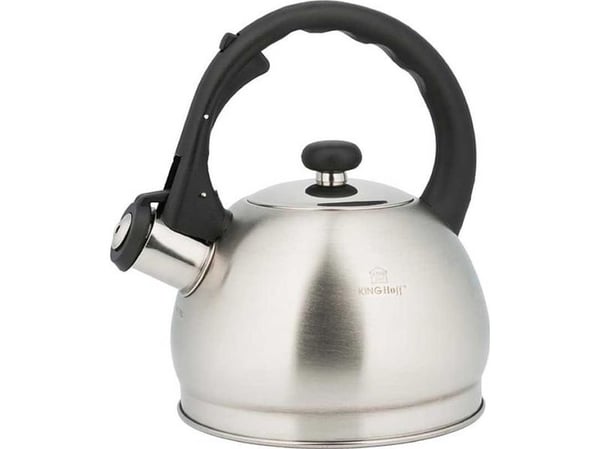 Tējkanna ar svilpi 1 8 l Kinghoff KH 373 KH 3773 (5908287237735)