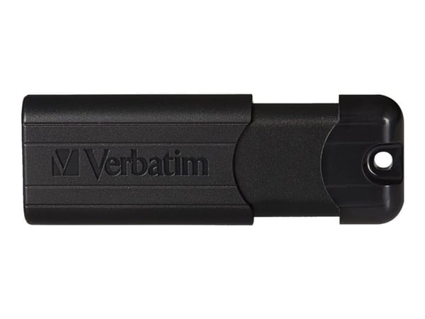 Verbatim Store 'n' Go Pin Stripe USB Drive - USB-flashstasjon - 16 GB - USB 3.2 Gen 1 - svart