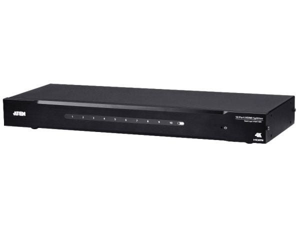 ATEN VanCryst VS0110HA - Video/lyd-splitter - 10 x HDMI - rackmonterbar