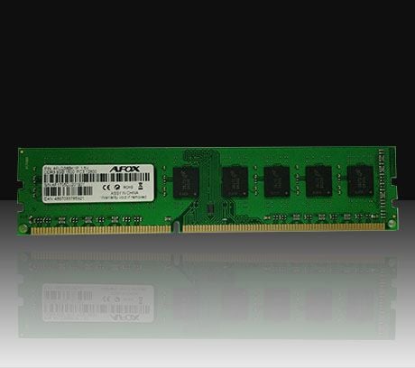 AFOX DDR3 8G 1333 UDIMM, 8 GB, 1 x 8 GB, DDR3, 1333 MHz, 240-pin DIMM, Grön