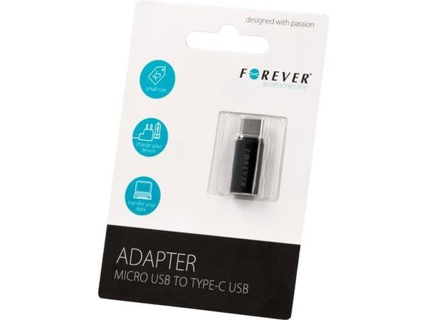 Forever Adapter micro USB type-C Forever - T_0014093 Forever Adapter micro USB type-C Forever - T_0014093