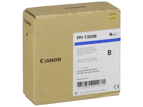 Canon PFI-1300B, Väriainepohjainen muste, 330 ml