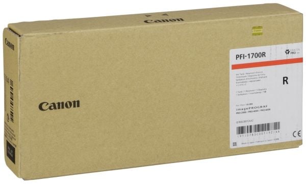 Canon PFI-1700R, Väriainepohjainen muste, 700 ml