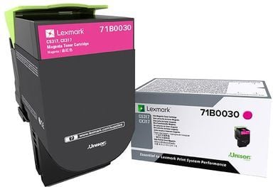 Lexmark X317 - Magenta - original - tonerpatron LCCP, LRP - for Lexmark CS317dn, CX317dn