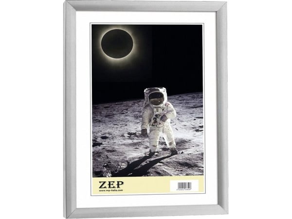 ZEP Basic, Sort, Enkel bilderamme, Bord, Vegg, 21 x 29,7 cm, Rektangulær