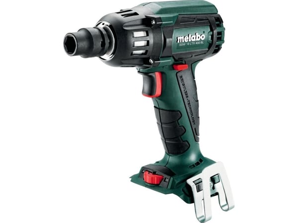 Metabo SSW 18 LTX 400 BL, Slagtrekker, Sort, Grønn, Rød, 1/2", 2150 RPM, 400 Nm, 111 dB