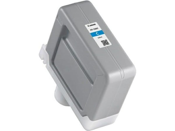 Canon PFI-1300 C - 330 ml - cyan - original - blekkbeholder - for imagePROGRAF PRO-2000, PRO-2100, PRO-4000, PRO-4100, PRO-6000, PRO-6100