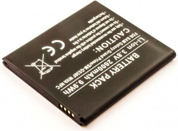 CoreParts MSPP4320, Batteri, Samsung, Sort, Litium-Ion (Li-Ion), 2600 mAh, 3,8 V