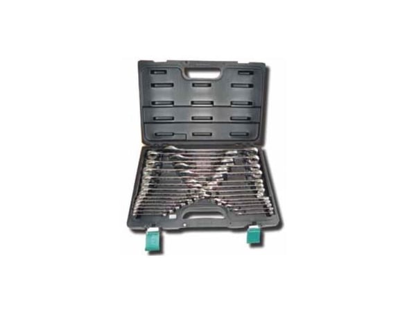 Honiton sett med skrunøkler flat-/ring 6–32 mm 26 deler (H0126)