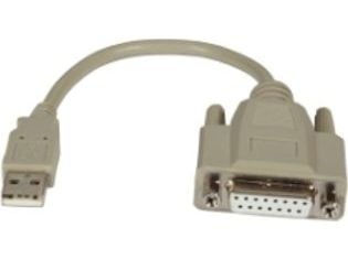 M-CAB - Joystickadapter - USB (hann) til 15 pin D-Sub (DB-15) (hunn) - 20 cm