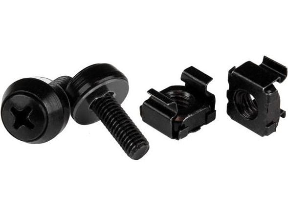 StarTech.com CABSCREWM52B, Ruuvi, Musta, 100 kpl, 894 g