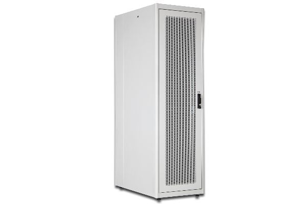 DIGITUS Professional Dynamic Basic Series DN-19 SRV-26U-D - Teline - kotelo - vaaleanharmaa, RAL 7035 - 26U - 19"