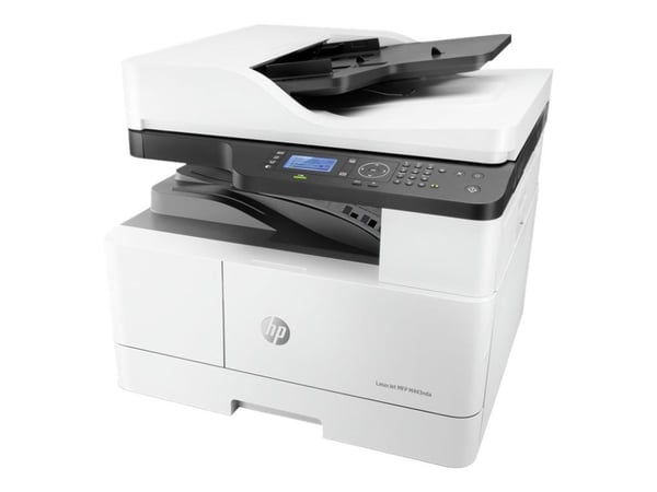 HP LaserJet MFP M443nda - Monitoimitulostin - S/H - laser - A3/Ledger (297 x 432 mm) (originaali) - A3/Ledger (tulostusmateriaali) - enintään 25 sp...