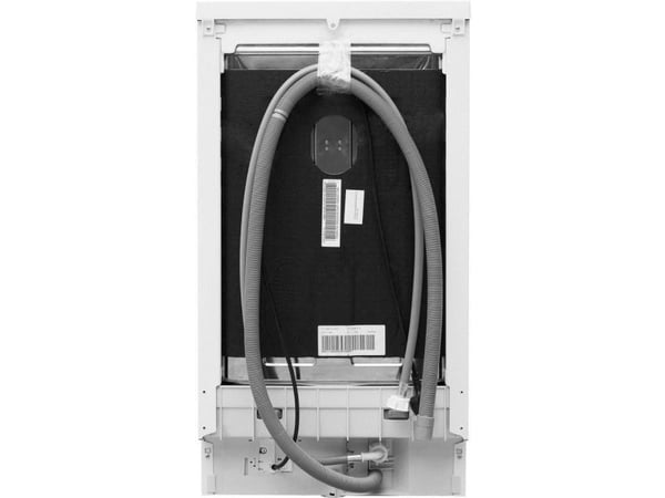 Whirlpool WSFO 3O23 PF, Frittstående, Slimline (45 cm), Hvit, Svart, Knapper, 1,3 m