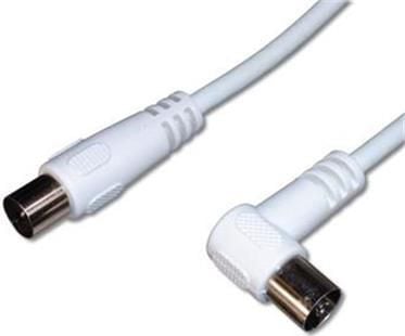 PremiumCord TV M/F 90, 75 Ohm, 10m, 10 m, IEC, Vit