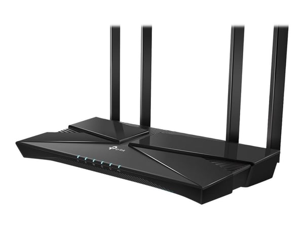 TP-Link Archer AX1500 - Trådløs ruter 4-portssvitsj - 1GbE - Wi-Fi 6 - Dobbeltbånd