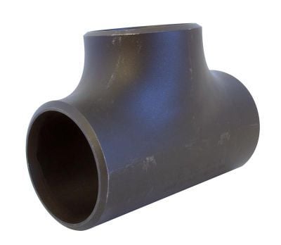 Tee 114,3-114,3/6,3-6,3mm - Søml. Kval. P235GH, EN 10253-2/rk4 type A