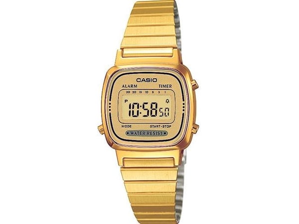 Casio Vintage MINI LA670WEGA-9EF - Rannekello - kvartsikello - digitaalinen - hartsi