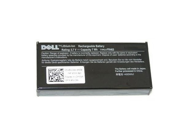 Dell Primary Battery - Batteri til bærbar PC - litiumion - 7 Wh - oppusset - for PowerEdge 1900, 1950 III, 2900 III, 2950 III, 6950, 840; PowerVaul...