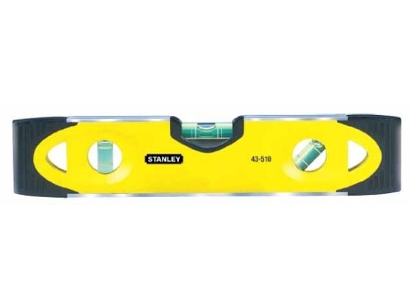 Stanley 0-43-511, 0,25 m, Sort, Gult, 1 mm/m, Aluminium