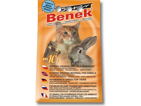 Strø til katt Super Benek Universal Natural 10 l Strø til katt Super Benek Universal Natural 10 l