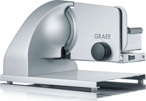 Graef Sliced Kitchen SKS 900 - Skjæremaskin - 185 W - sølv