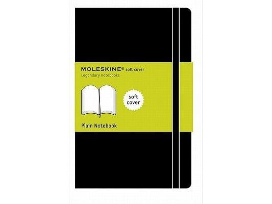 Moleskine Classic, Monokromatisk, Svart, 192 ark, Matt, Mykt omslag, Voksen