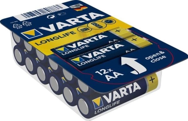 Varta Longlife 4106 - Batteri 12 x AA-type - Alkalisk